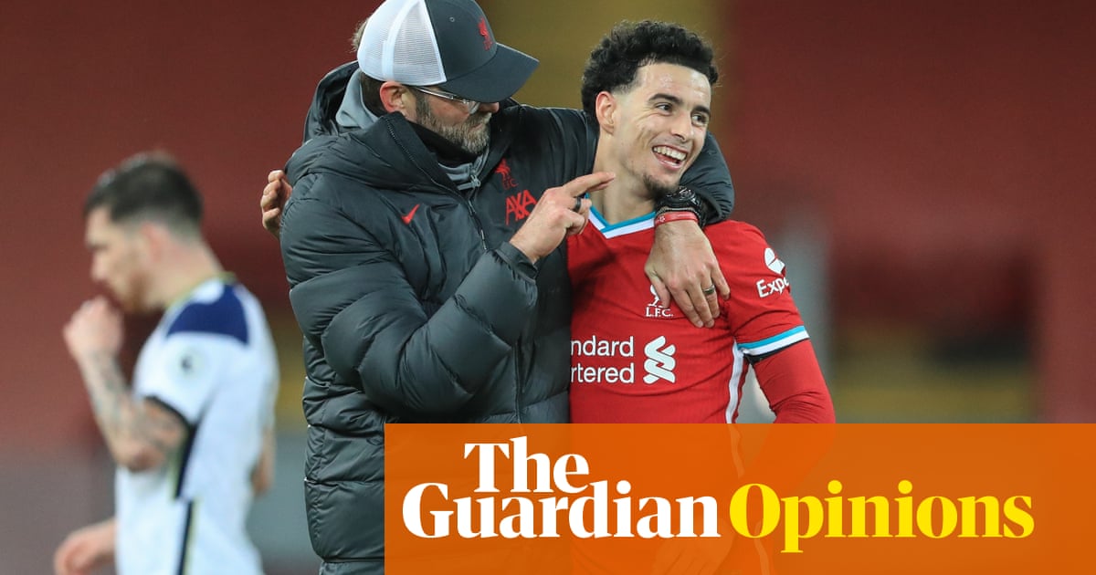 Liverpools Curtis Jones enjoys the midfield battle and comes of age | Barney Ronay