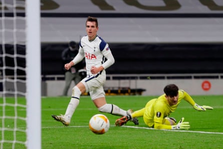 Giovani Lo Celso during his time at Spurs in 2020.