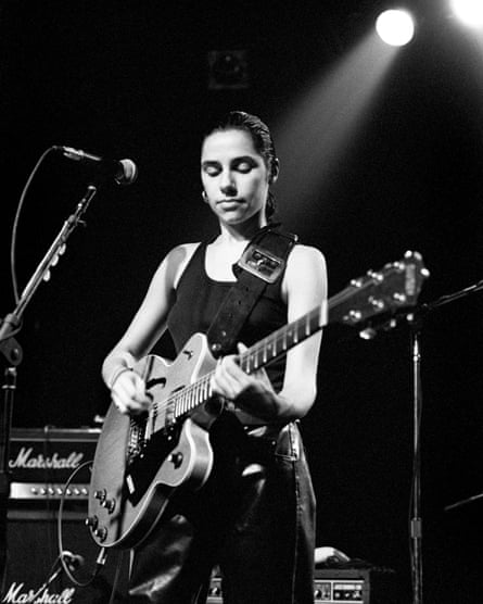 Playing at Irving Plaza in New York City, 1992.