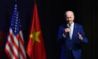 Joe Biden calls for stable US-China relationship during south-east Asia tour