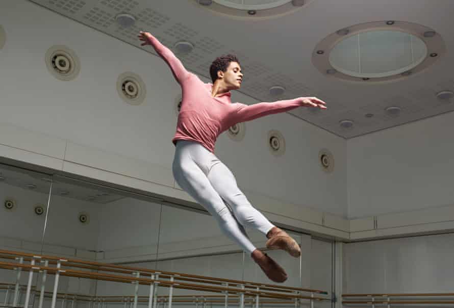 Marcelino Sambe - principal dancer at the Royal Ballet. photographed at Royal Opera House, London