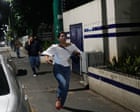 Venezuela accuses US after explosions and low-flying aircraft reported in Caracas – live