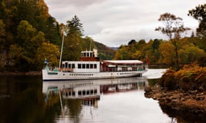SS Walter Scott on Loch Katrine, Scotland