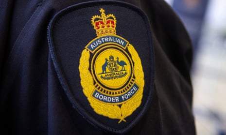 An Australian Border Force badge