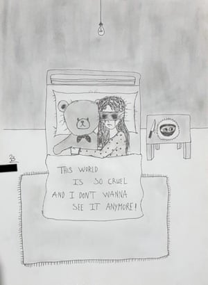 A drawing of Venus