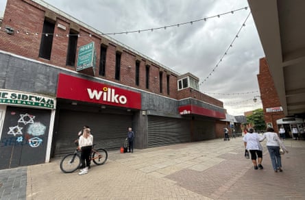 The empty former Wilko store in Grimsby.