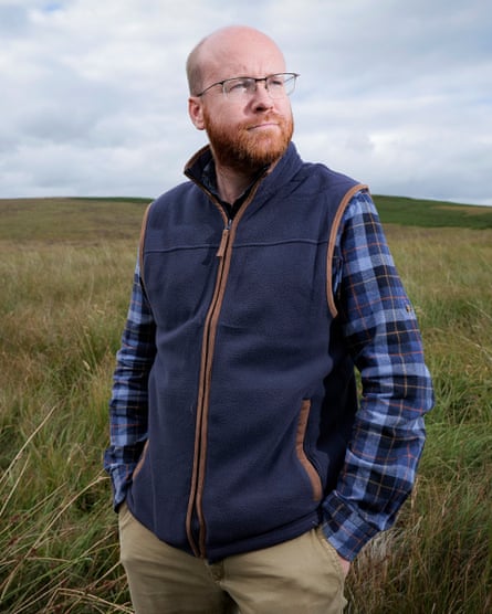 Macdonald standing in the landscape