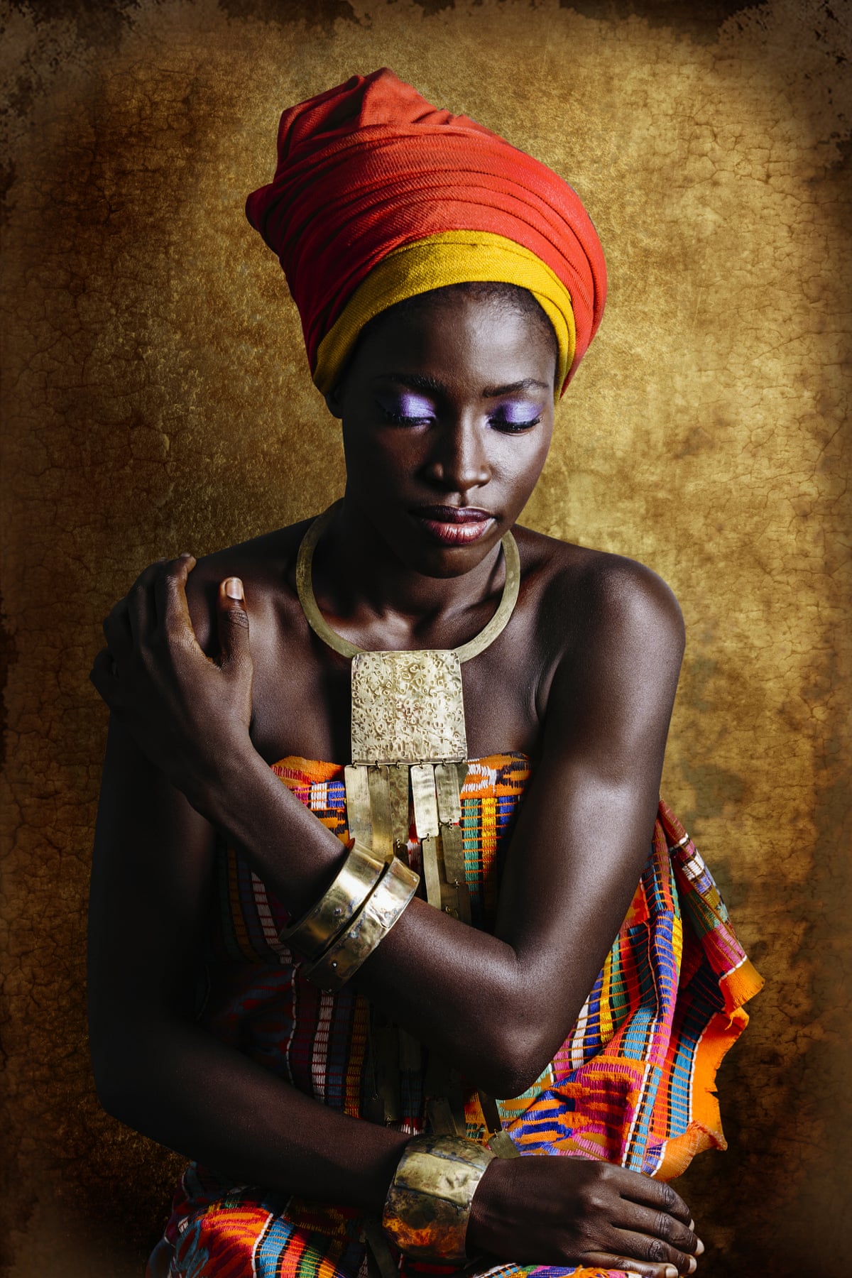 Hand me down African women in their grandmothers clothes Hand me down African women in their grandmothers clothes