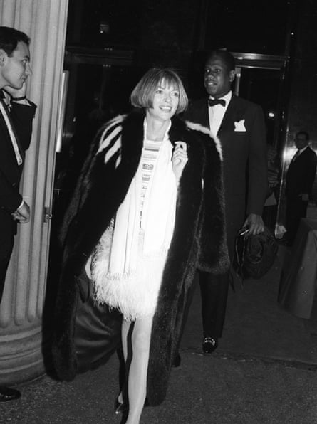 ‘She’s loyal’ ... Talley with Anna Wintour at a New York fashion awards dinner in 1988.