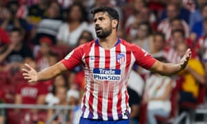   Diego Costa will hope to lead Atletico through a winnable group. 