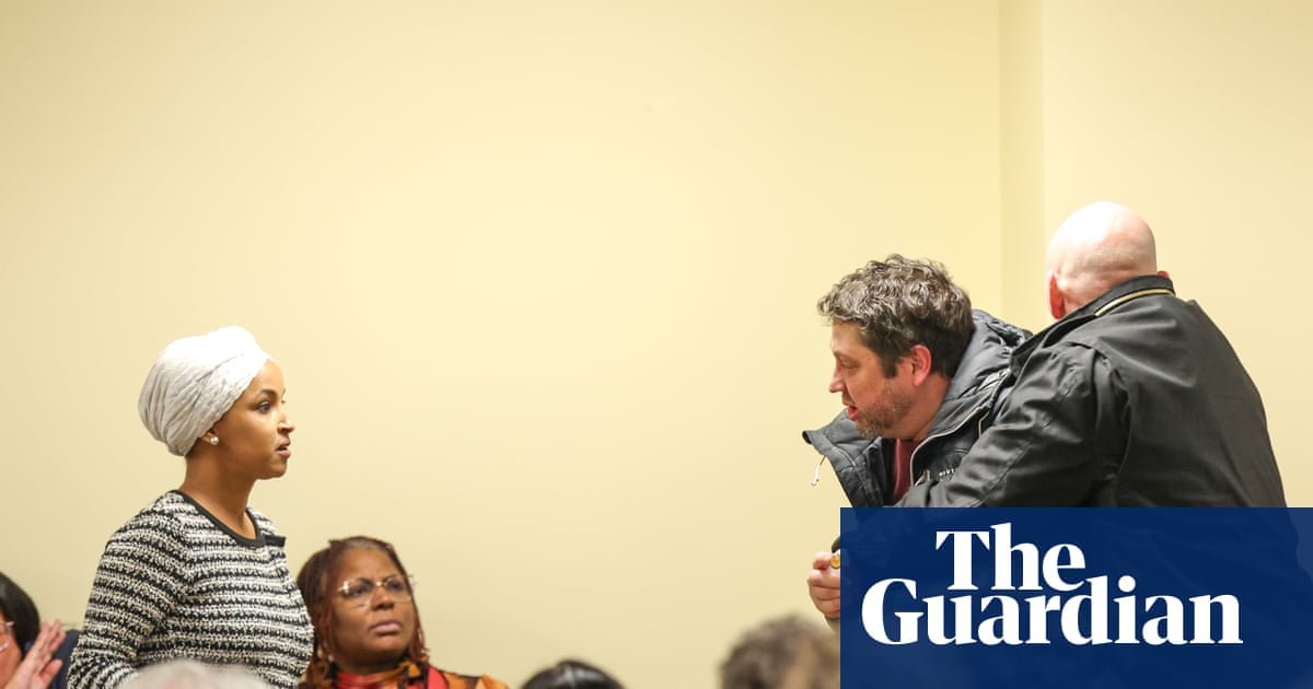 Lawmakers condemn ‘disgusting’ attack on Ilhan Omar at Minneapolis town hall