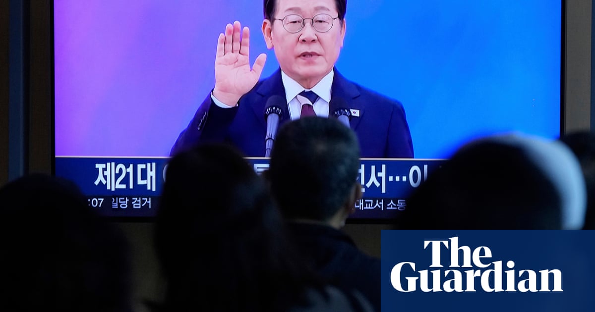 Global trade chaos threatens South Korea's survival' says Lee Jae-myung in inauguration speech
