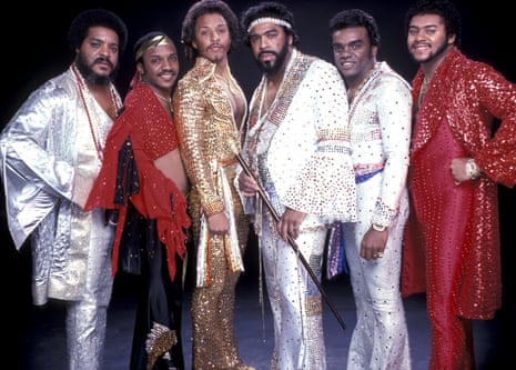 ‘A message of hope and celebration’ … the Isley Brothers, (from left) O’Kelly and Ernie Isley, Chris Jasper, Rudolph, Ronald and Marvin Isley.