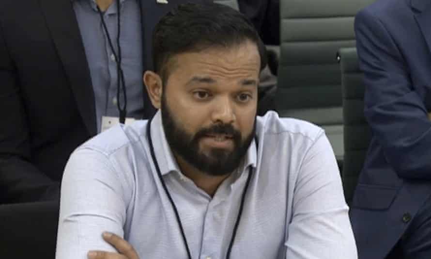 Azeem Rafiq accused Michael Vaughan of a racially insensitive comment during his testimony before a select committee