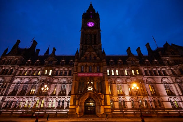 Manchester’s neogothic town hall.