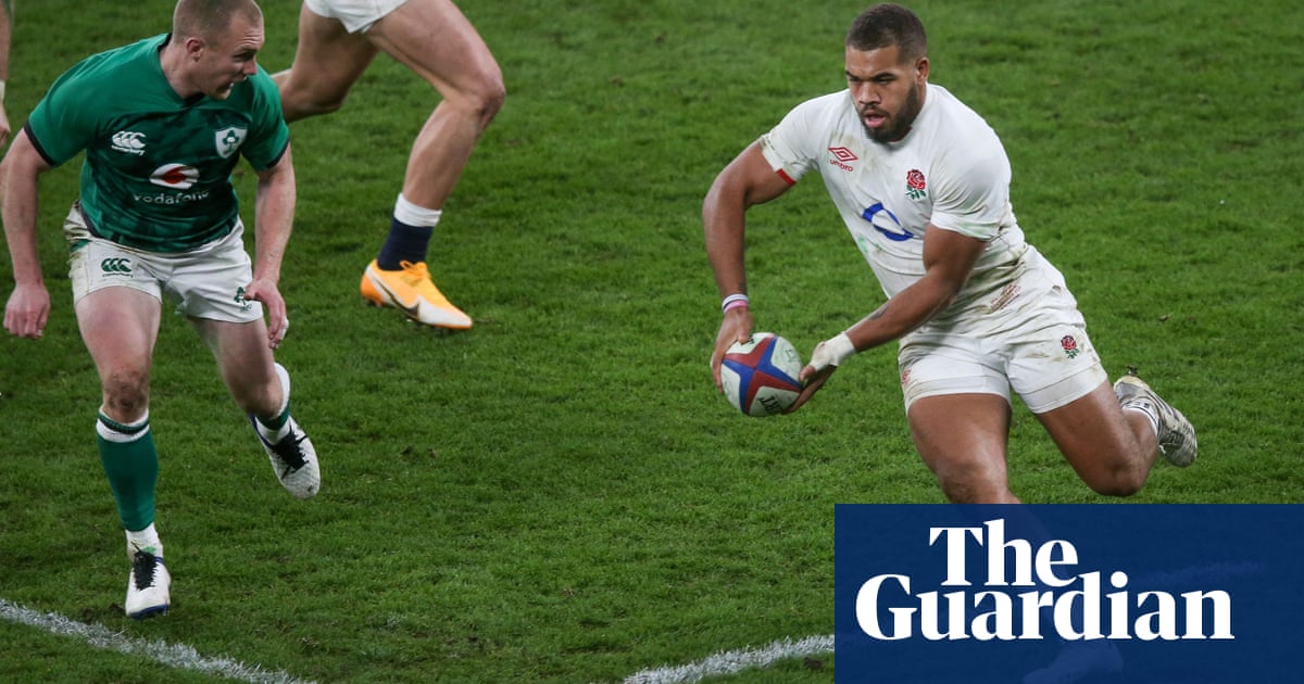 England centre Ollie Lawrence ruled out of trip to face Wales with hip injury