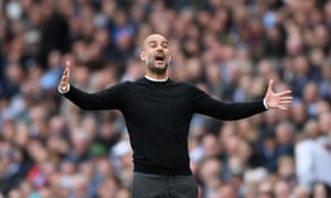 Pep Guardiola will attempt to help Manchester City retain the title of the Premier League for the first time.