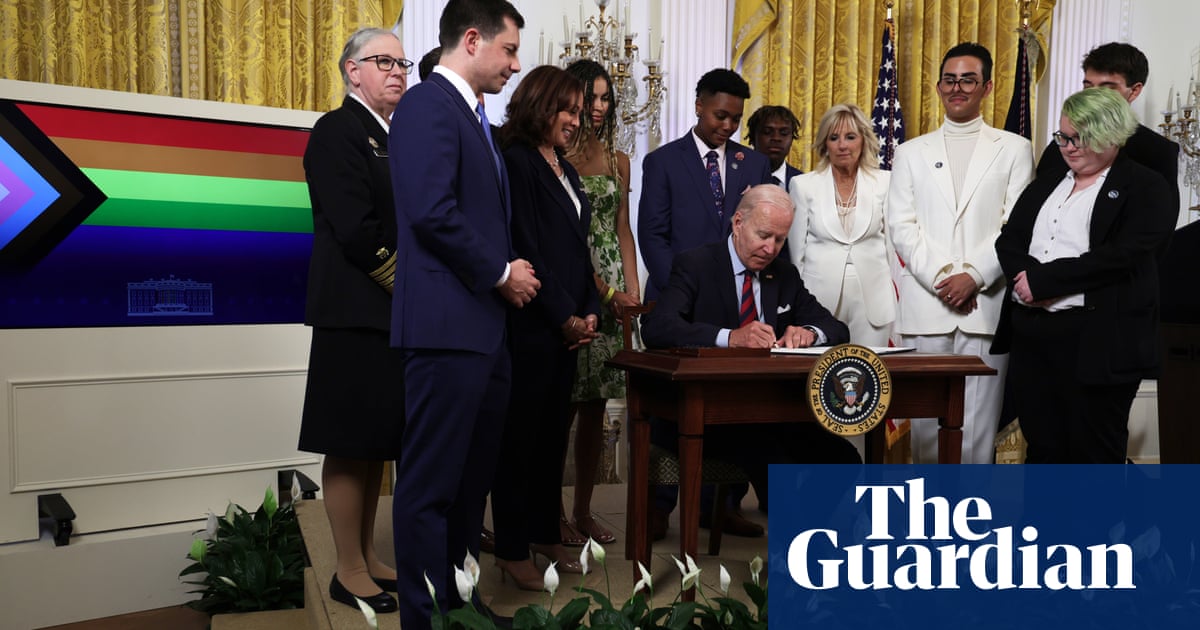 Biden signs executive order to curb anti-trans laws and conversion therapy