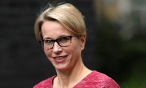 GlaxoSmithKline chief executive, Emma Walmsley, arrives for a meeting in Downing Street in central London.
