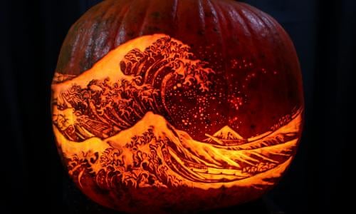 The Art Of Pumpkin Carving In Pictures Art And Design The Guardian