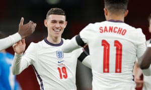 Foden S Sparkling Double Sinks Iceland And Completes Return From England Cold Football The Guardian