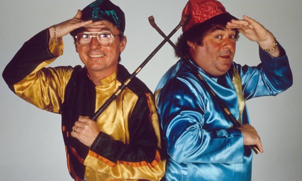 Eddie Large, right, and Syd Little in 1984.