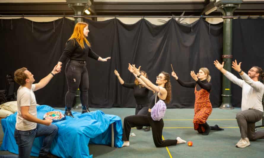 Rehearsals for Witch by Freya Waley-Cohen at the Royal Academy of Music, London, March 2022