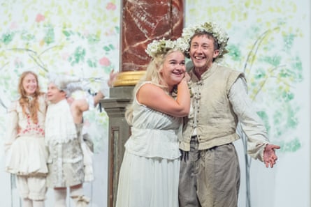 Shalam with Charlie Josephine as Orlando, right.