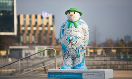 Snowman sculptures are coming to Hitchin, Hertfordshire.