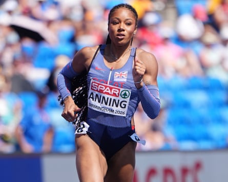 Amber Anning of Great Britain is hopeful of winning a medal in the women’s 400m final.