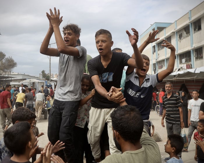 ‘It’s over! It’s over!’ they shout, but people here in Gaza still fear what the future may bring | Hassan Abo Qamar