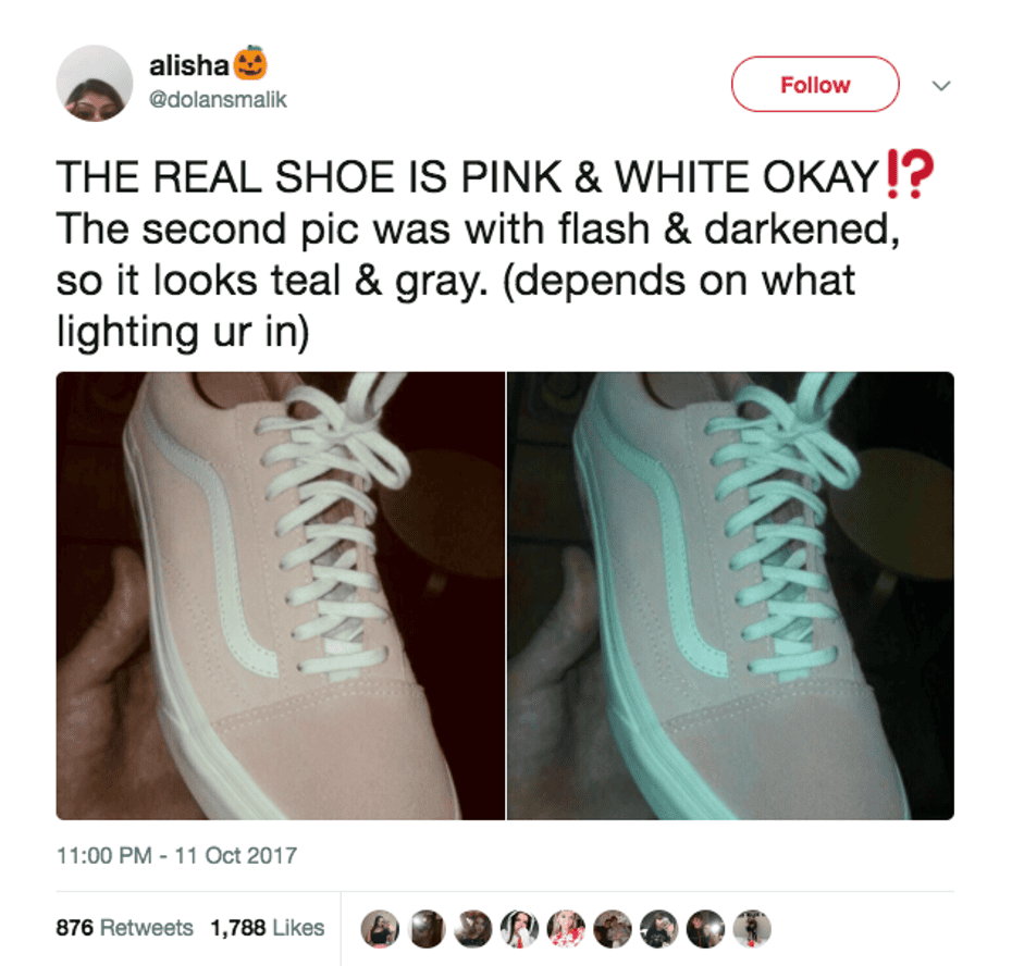 The controversial shoe photo.