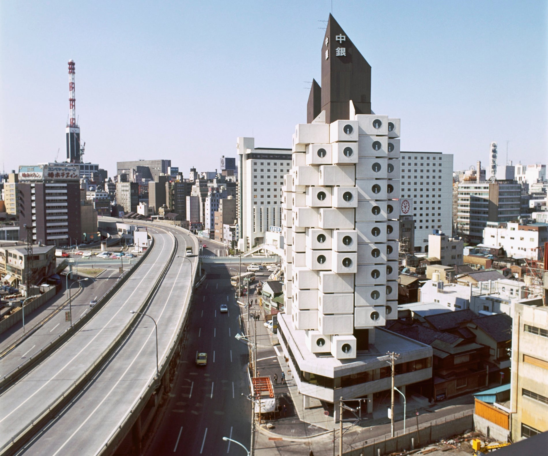 ‘As thrilling as driving a sports car’: the Tokyo capsule tower that gave pod-living penthouse chic