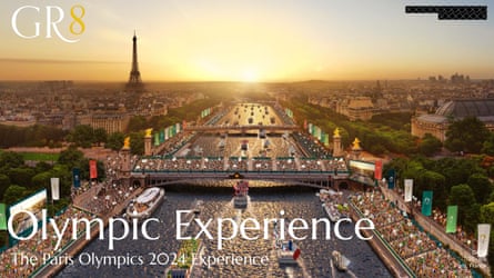 The front cover of the GR8’s Olympic Experience sales document