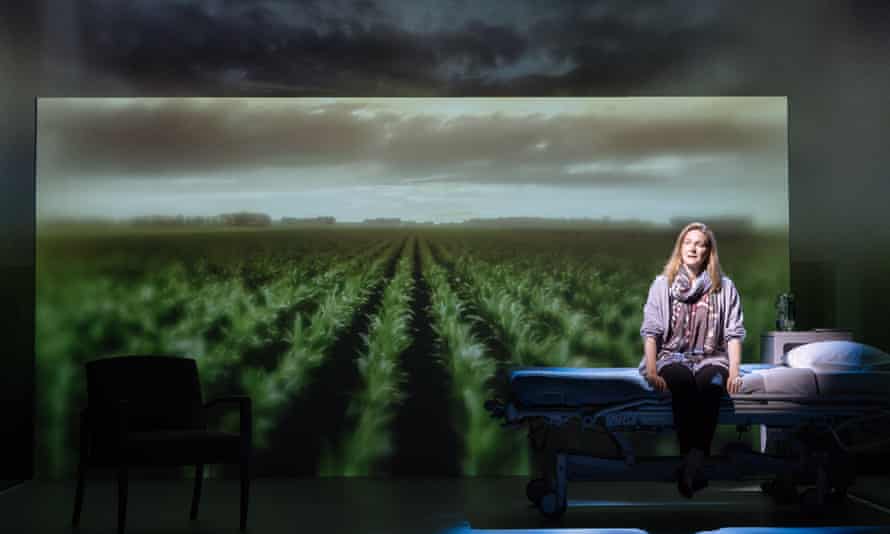 Laura Linney in My Name Is Lucy Barton at the Bridge Theatre, London, 2018.