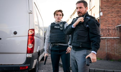 DI Kate Fleming (Vicky McClure) and DI Steve Arnott (Martin Compston) in the last series of Line of Duty.