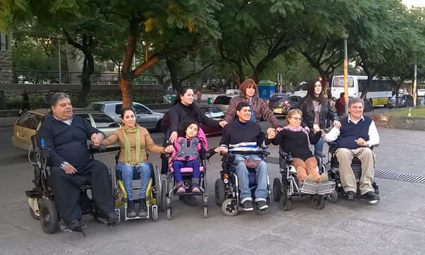 Some of the members of Tenemos Much Para Dar (We Have Much to Give)