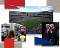 Gillette Stadium, the MetLife Stadium, Donald TRump and Gianni Infantino