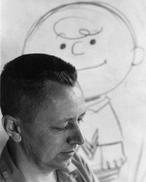 “Peanuts” creator Charles Schulz in 1958.