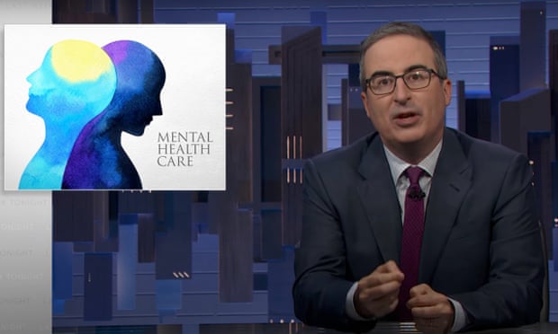 John Oliver: ‘We significantly underpay mental health professionals, many of whom do difficult, high burnout work.’