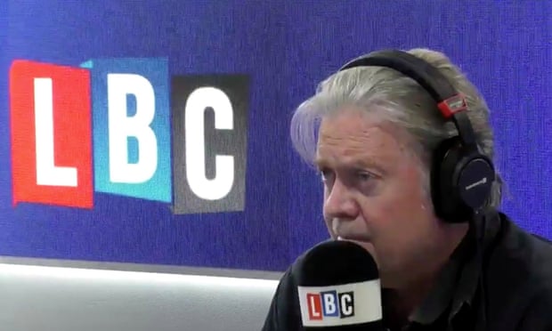 Steve Bannon demonstrated his mastery of Richard Allen’s oeuvre during a recent LBC interview.