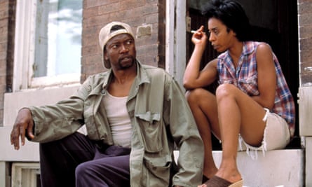 TK Carter and Khandi Alexander in the TV adaptation of The Corner.