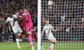  West Ham United's Michail Antonio scores his side's first goal.