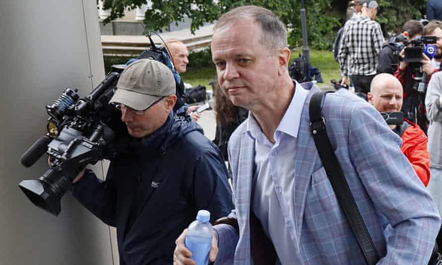 Russian lawyer Ivan Pavlov, part of the Team 29 rights group, faces a criminal trial in Moscow after Russian authorities brought a case against him in April.