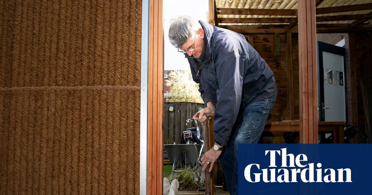 ‘The danger and value of water are in my blood’: how rain fences are making Dutch homes more climate resilient
