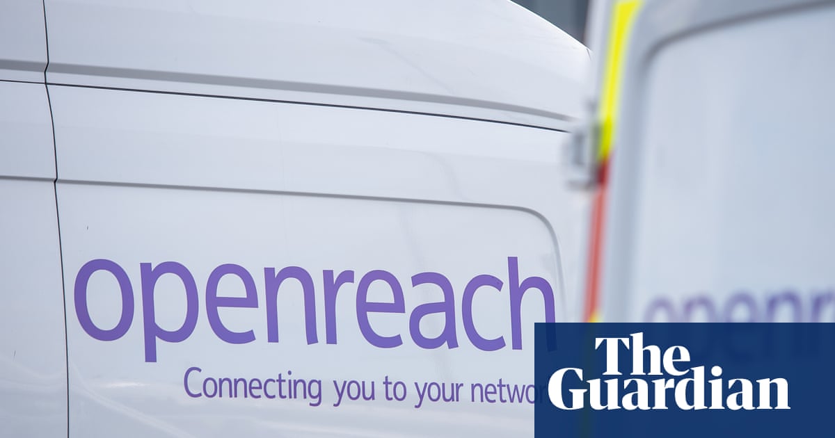 BT loses more than 200,000 broadband customers as profits slump