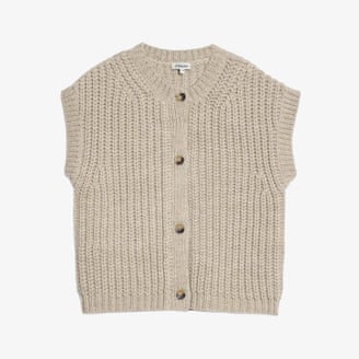 Albaray Chunky rib waistcoat