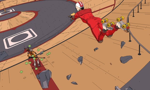 Rollerdrome video game screenshot