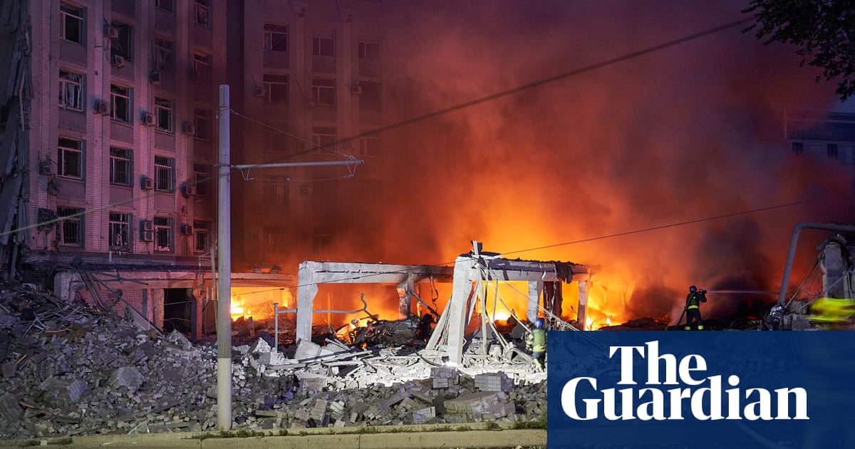 Russian forces strike Dnipro as Moscow accuses Ukraine of missile strike