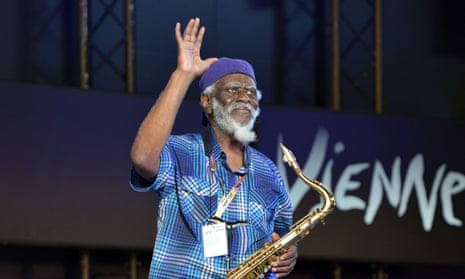A church with open doors … Pharoah Sanders, who died on Saturday.